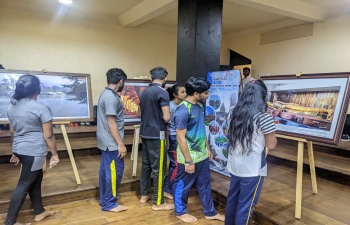 Chalo India Photo Exhibition at University of Ruhuna